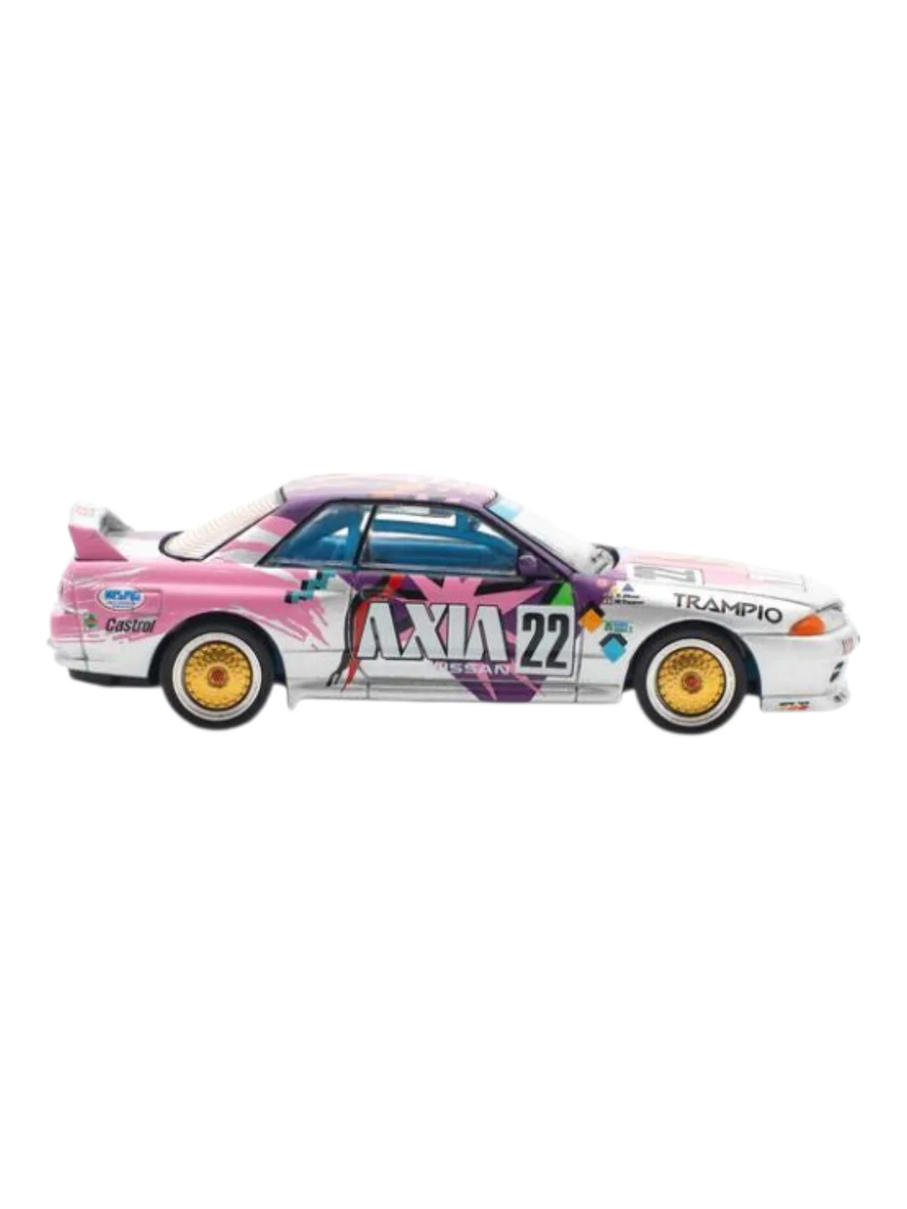 Pop Race Nissan Skyline GTR R32 #Group A PR64-103 1:64 Scale - Image 5