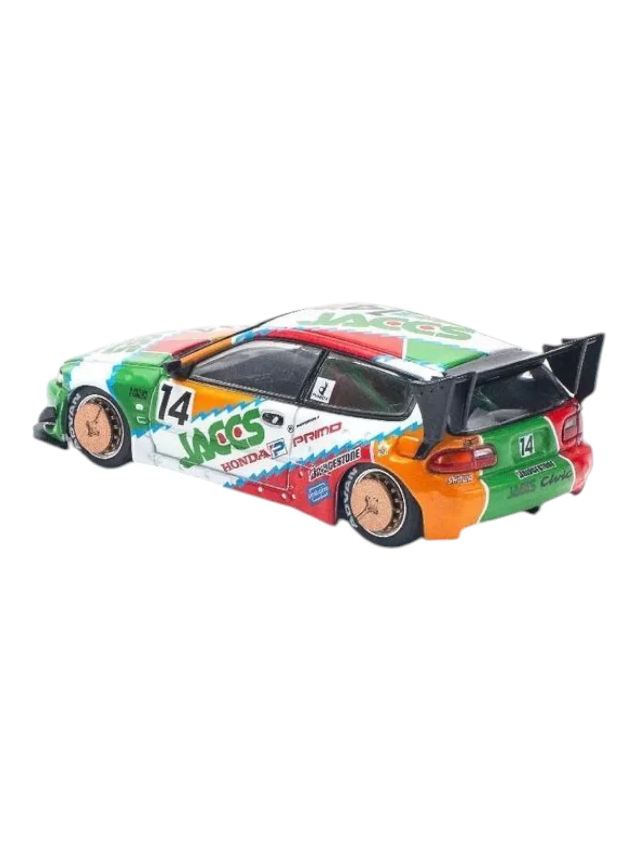 Pop Race Pandem Civic EG6 PR64-128 1:64 Scale - Image 4