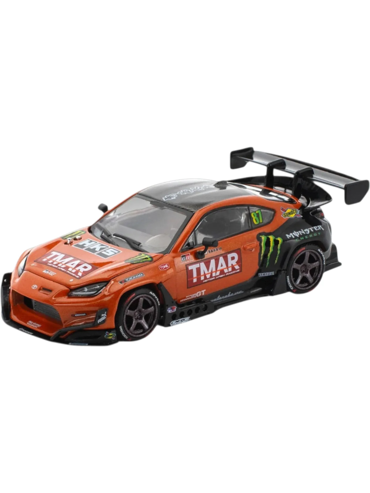 POP RACE Pandem Toyota GR86 Daigo Saito Formula Drift Japan 2022 1:64 Die-Cast Car Model / PR64-265 - Image 2