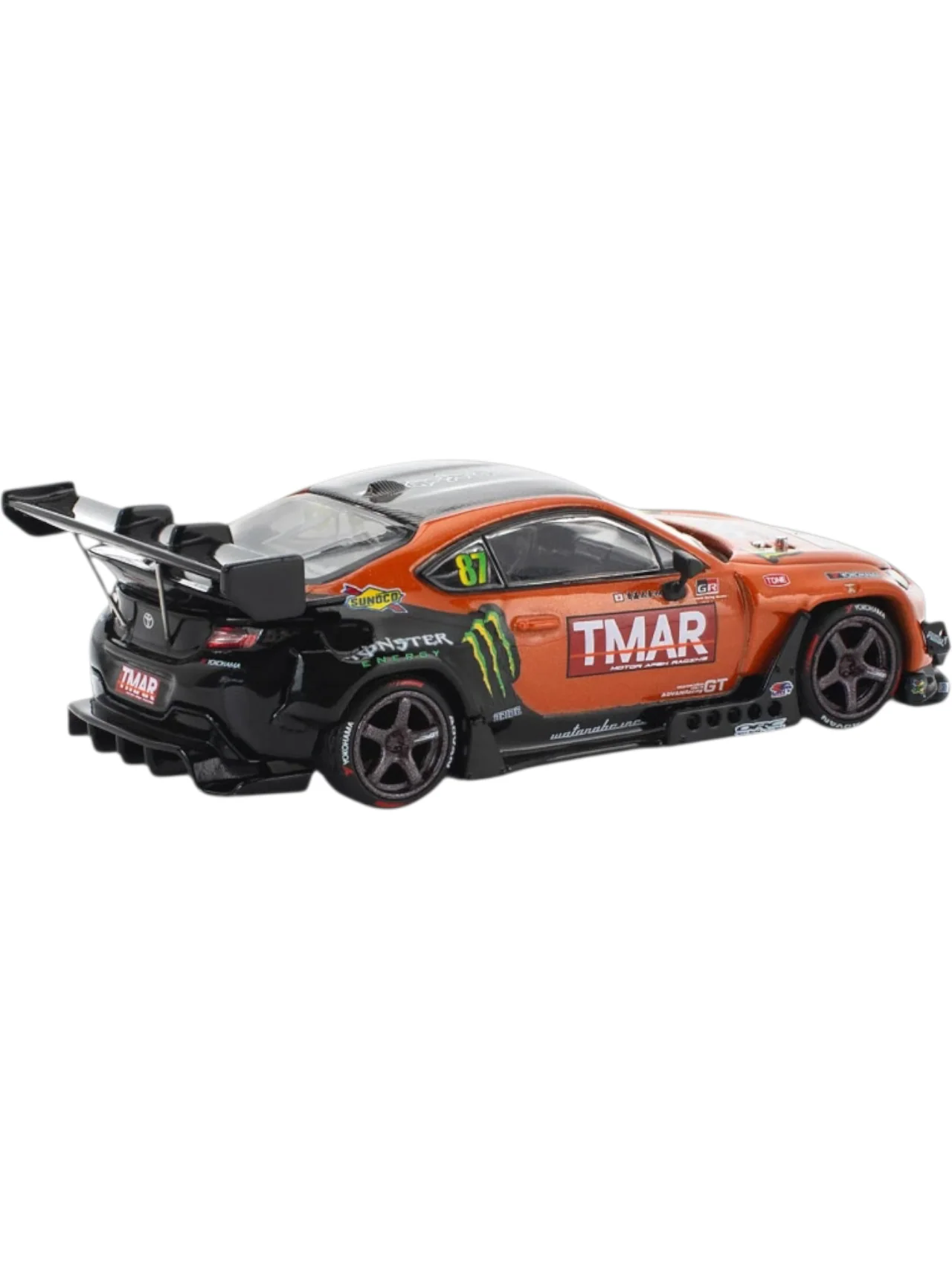 POP RACE Pandem Toyota GR86 Daigo Saito Formula Drift Japan 2022 1:64 Die-Cast Car Model / PR64-265 - Image 4