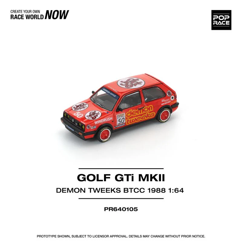 Pop race pr64-105 golf gti mk2 1:64 Scale - Image 2