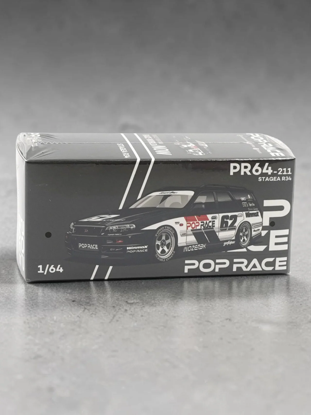 Pop Race pr64-211 Nissan Stagea R34 1:64 Scale - Image 2