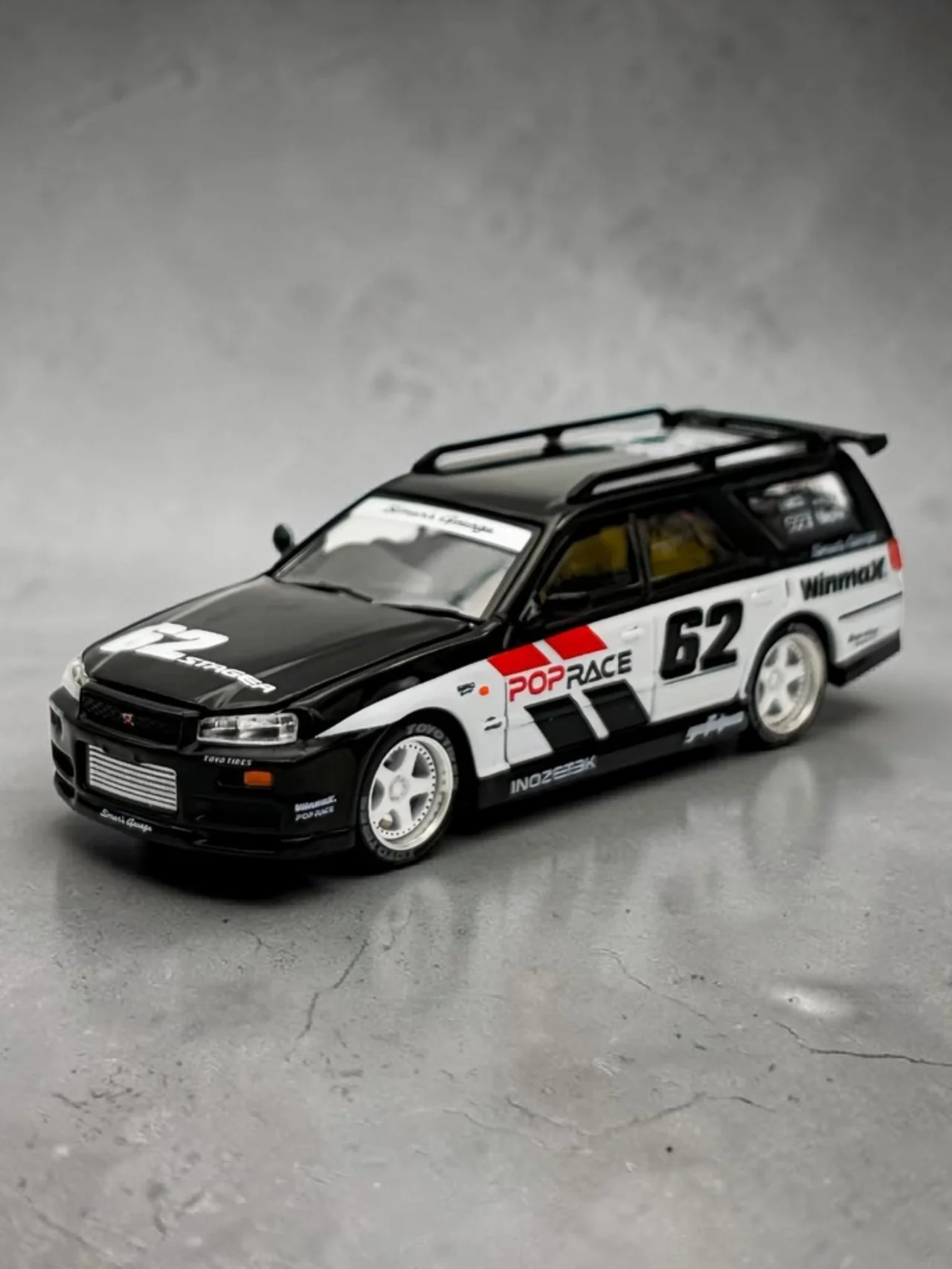 Pop Race pr64-211 Nissan Stagea R34 1:64 Scale - Image 5