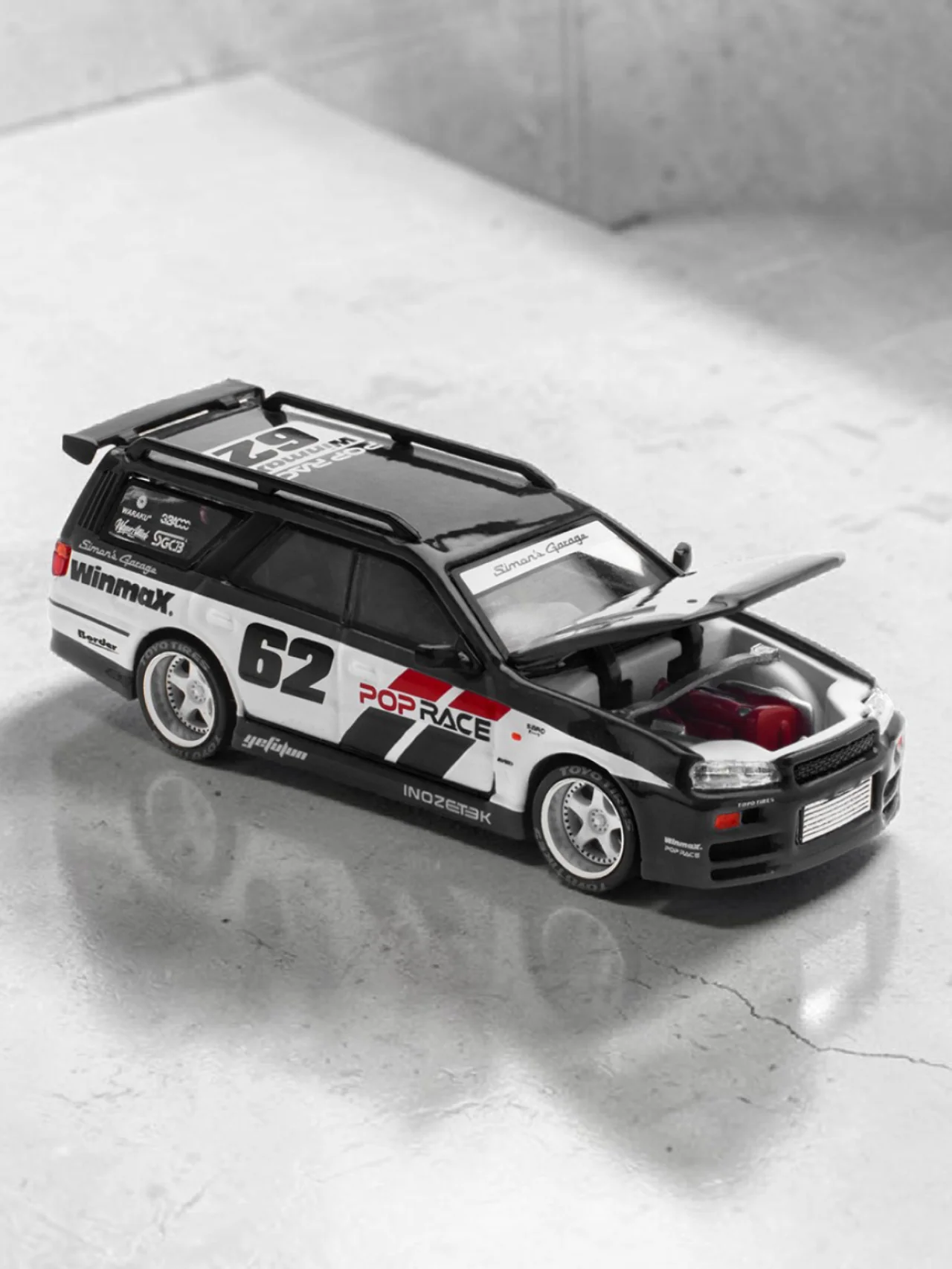 Pop Race pr64-211 Nissan Stagea R34 1:64 Scale - Image 6