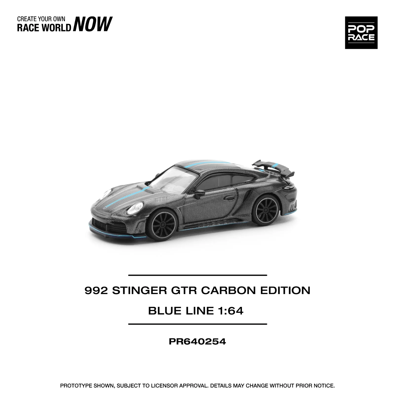 Pop race pr64-254 992 stinger GTR 1:64 Scale - Image 4