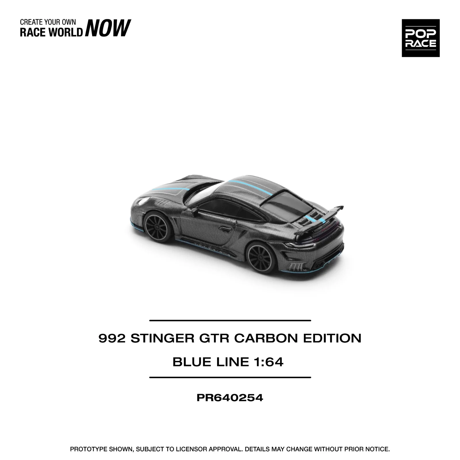 Pop race pr64-254 992 stinger GTR 1:64 Scale - Image 5
