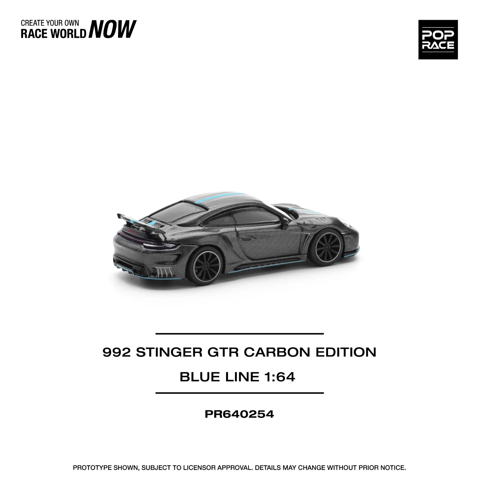 Pop race pr64-254 992 stinger GTR 1:64 Scale - Image 6