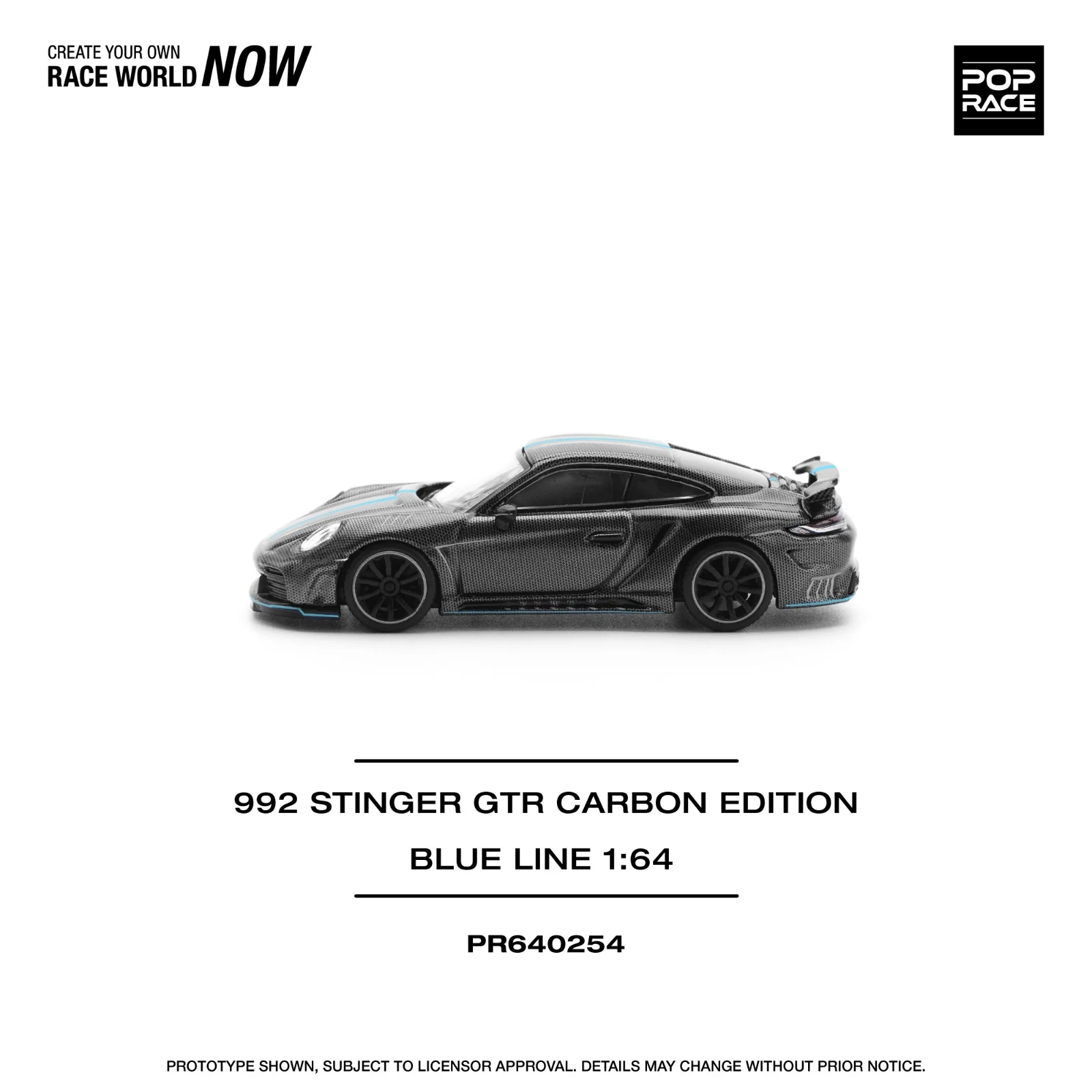 Pop race pr64-254 992 stinger GTR 1:64 Scale - Image 7