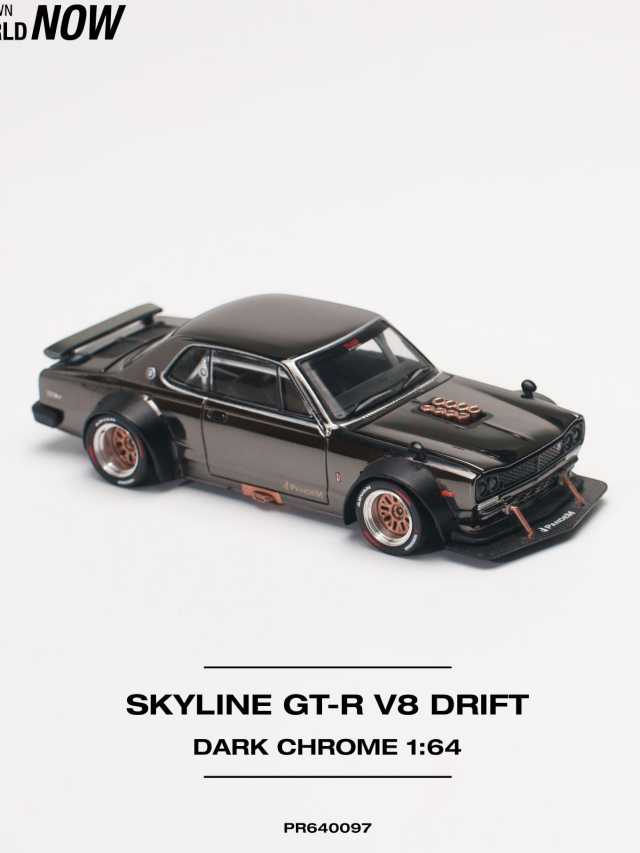 Pop race pr64-97 skyline GT-R v8 drift (hakosuka) 1:64 scale - Image 3