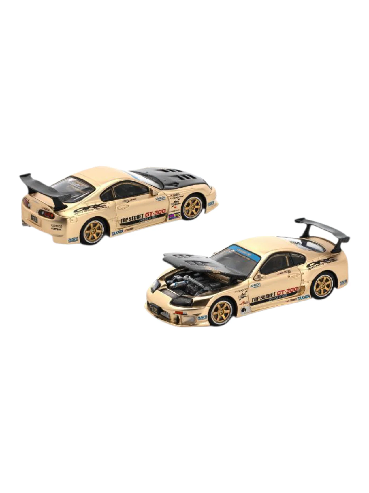 Pop Race pr64-277 Top Secret GT300 Supra 1:64 Scale
