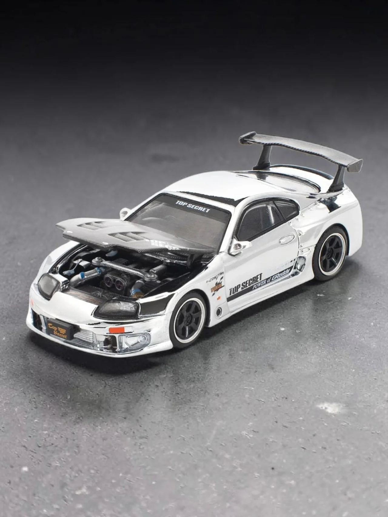 Pop Race Top Secret GT300 Supra PR64-325 1:64 Scale - Image 3