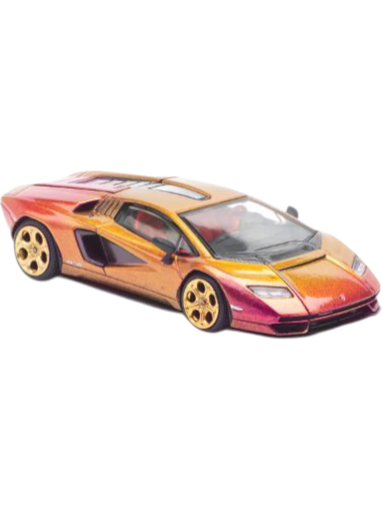 Pop Race #17 Lamborghini Countach LPI 800 1:64 Scale - Image 3