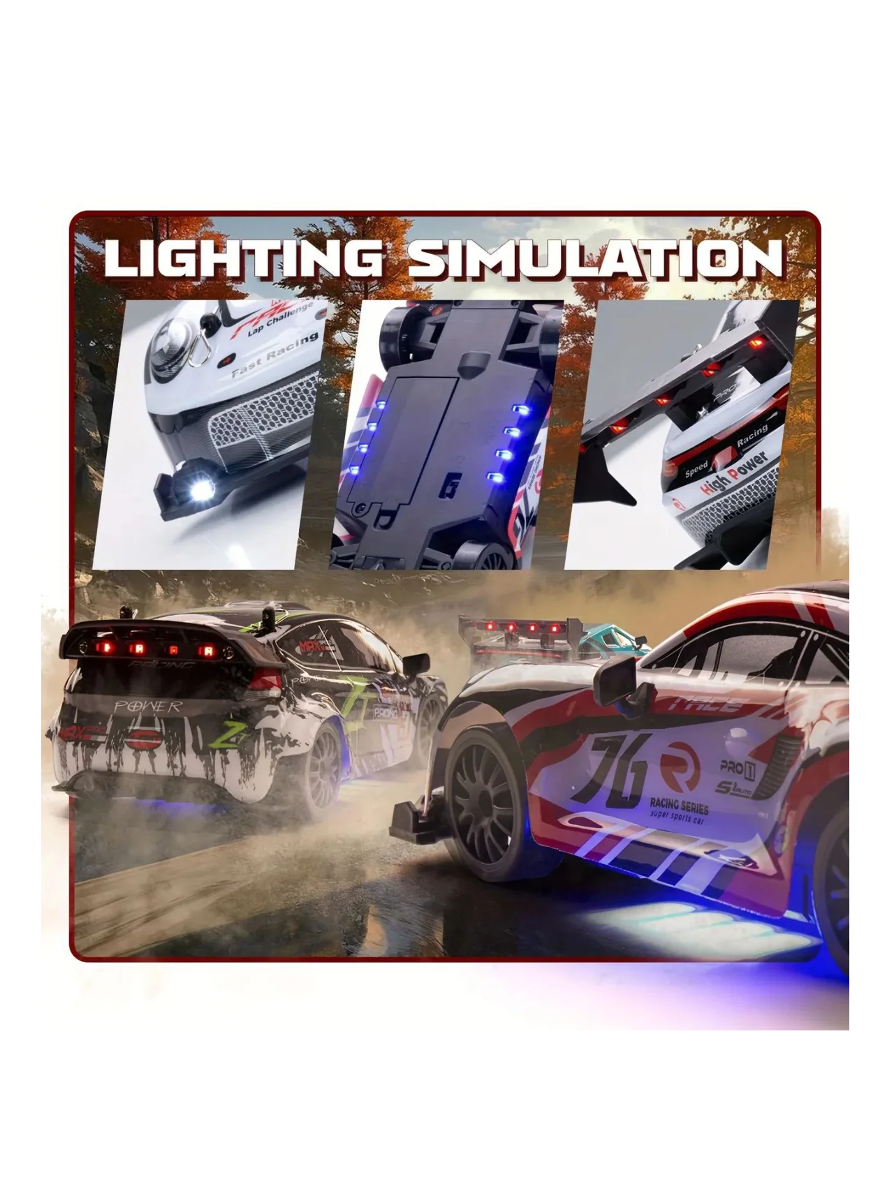 Porsche Drift Racing 1:24 Scale Remote Control (RC) Car - Image 9