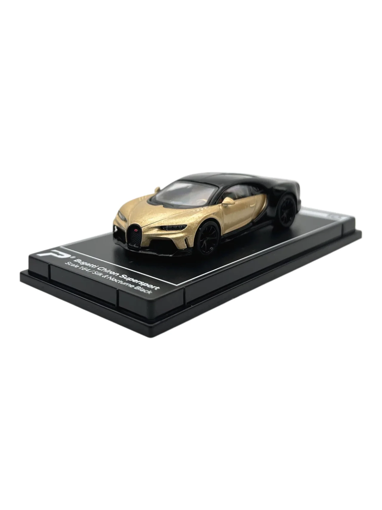 Postercars Bugatti Chiron Supersport Hypercar League Collection 1:64 Scale / Silk & Nocturne Black No . 10 - Image 2