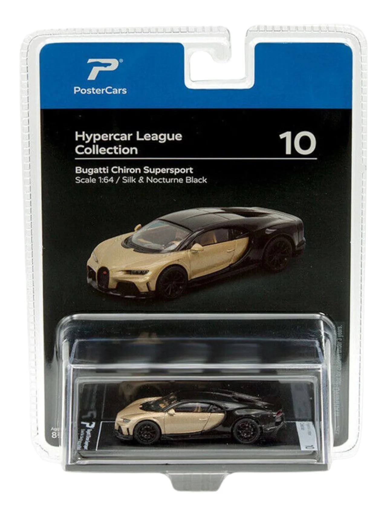PosterCars Hypercar League Collection Bugatti Chiron Supersport 1:64 Scale - Image 6