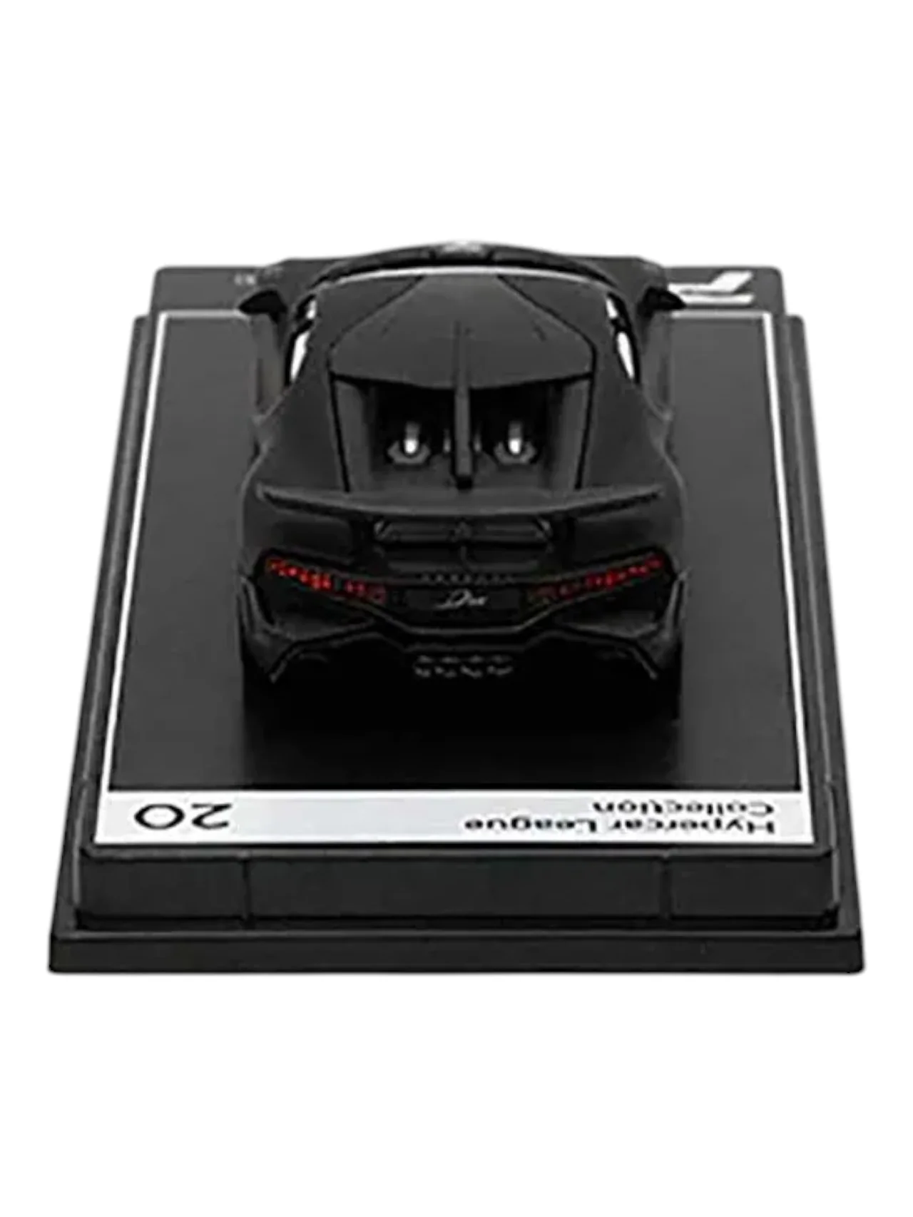 Postercars Hypercar League Collection Bugatti Divo 1:64 Scale / Nocturne ( matt ) No 20 - Image 2