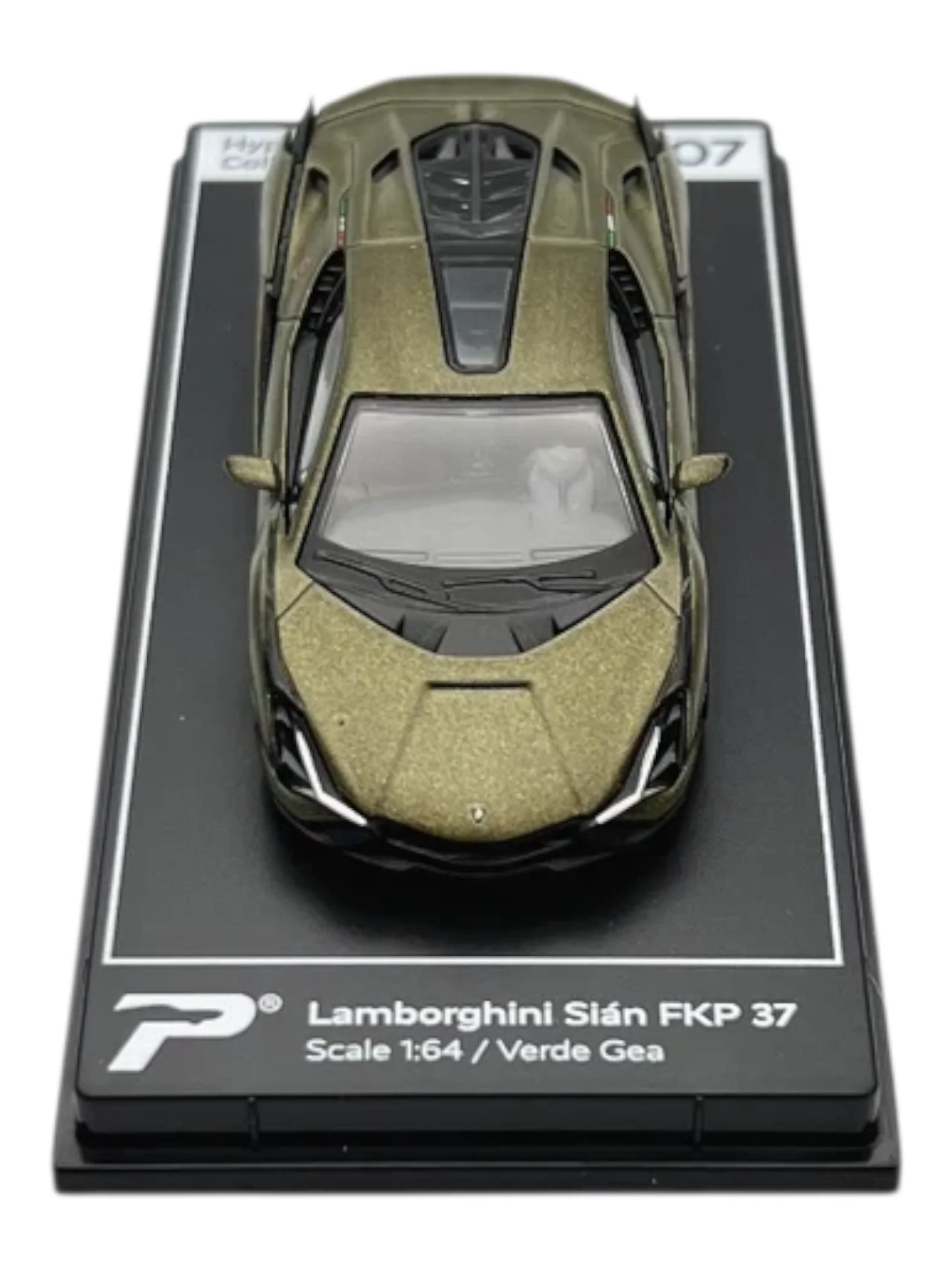 Postercars Hypercar League Collection Lamborghini Sian FKP 37 1:64 Scale / Verde Gea (No 07) - Image 7