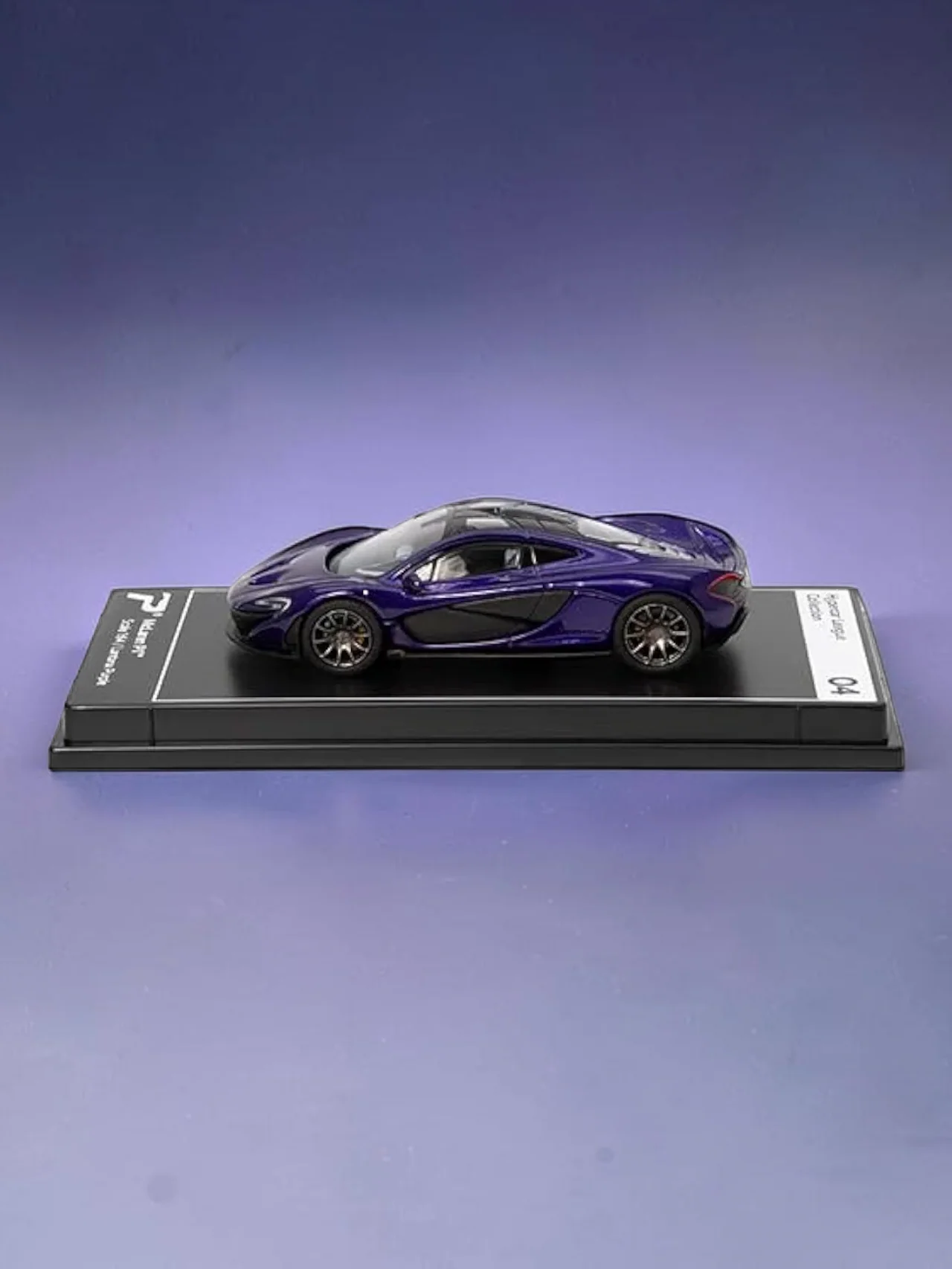 Postercars Hypercar League Collection Mclaren p1 1:64 Scale / Lantana purple (No 04) - Image 3