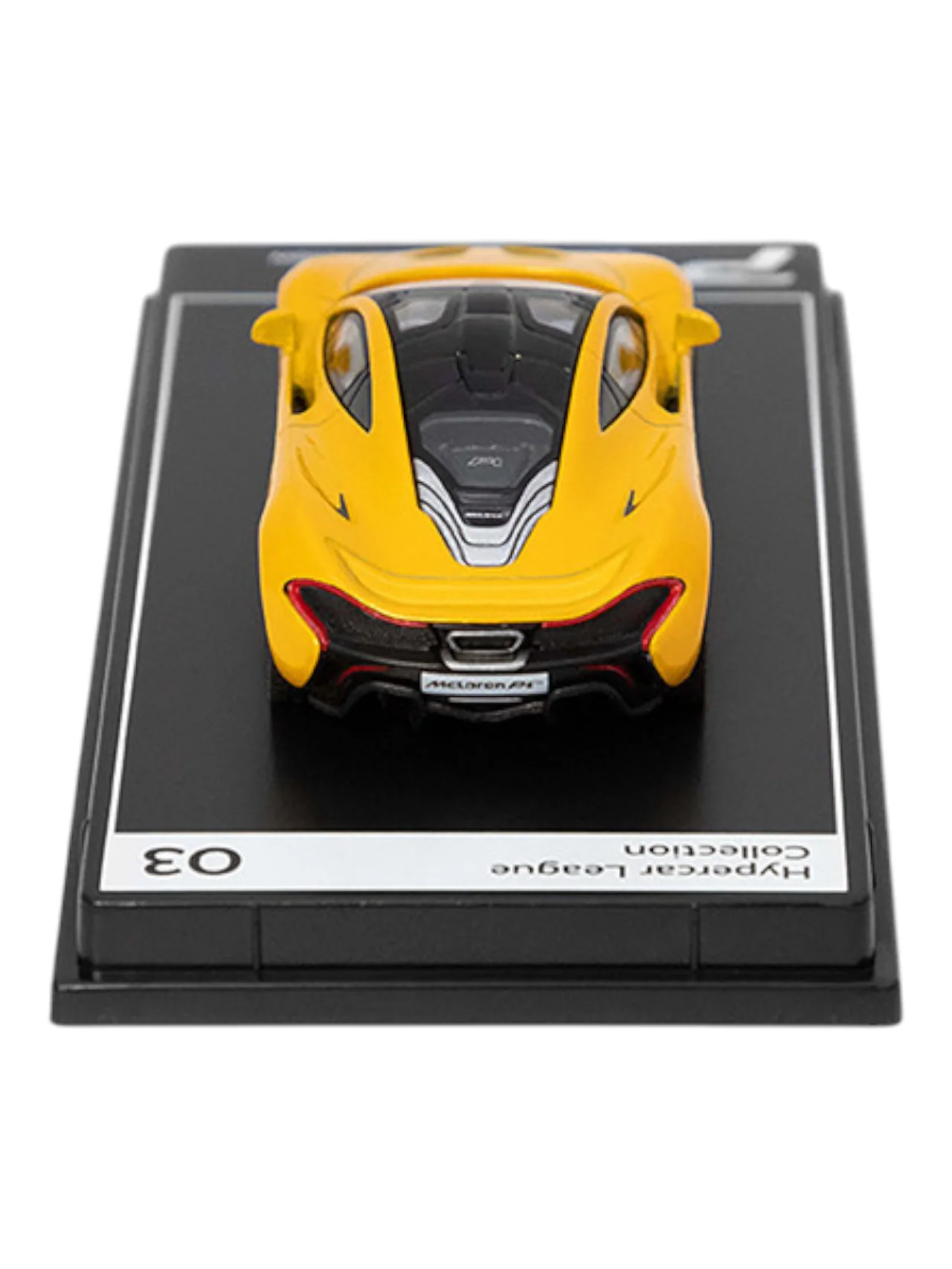 Postercars Hypercar League Collection Mclaren p1 1:64 Scale / Yellow Volcano (No 03) - Image 7
