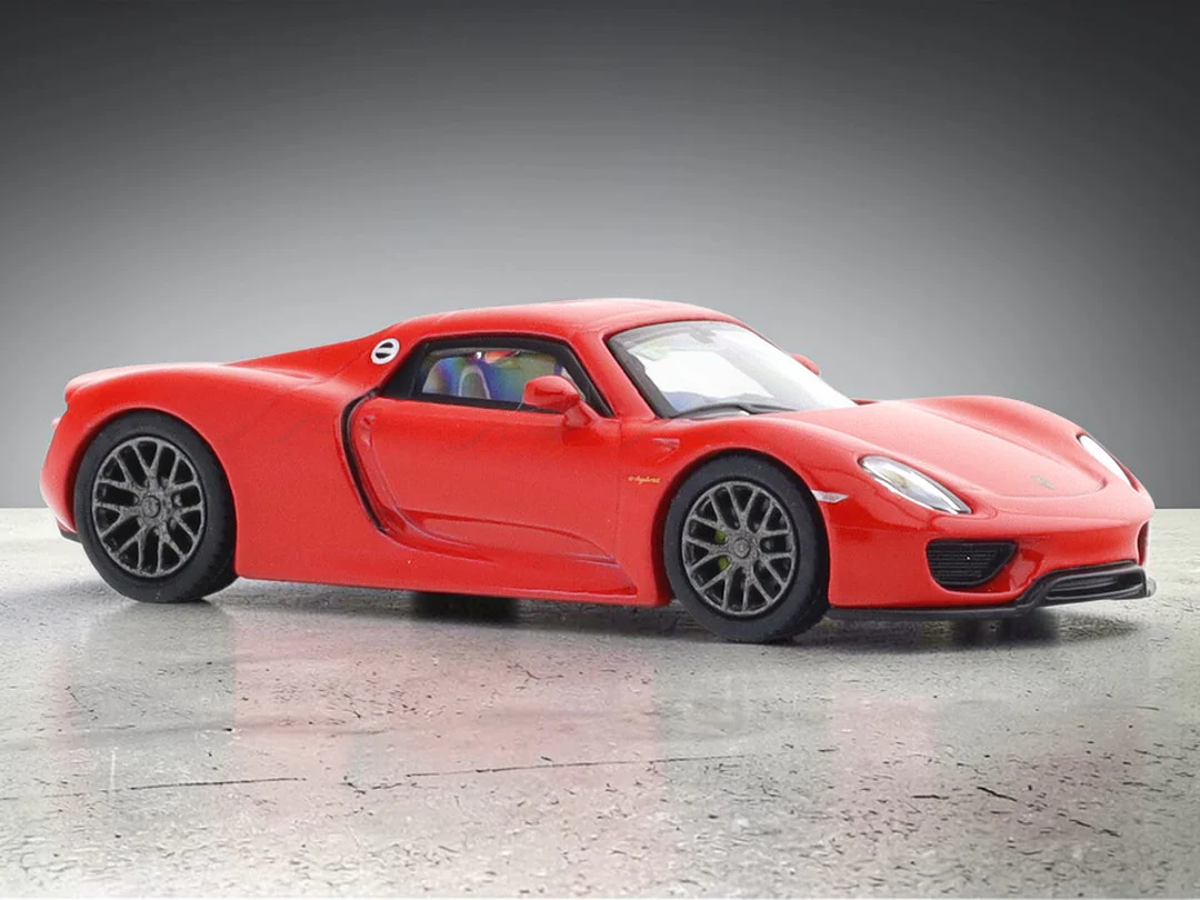 Postercars Porsche 918 Spyder Hypercar 1:64 Scale-Premium Diecast Collector Model No 17. - Image 3