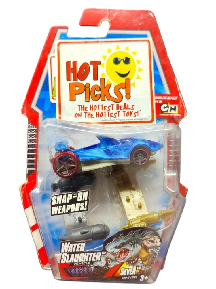 PRE-OWNED Hotwheels Battle Force 5 Water Slaughter Vehicle