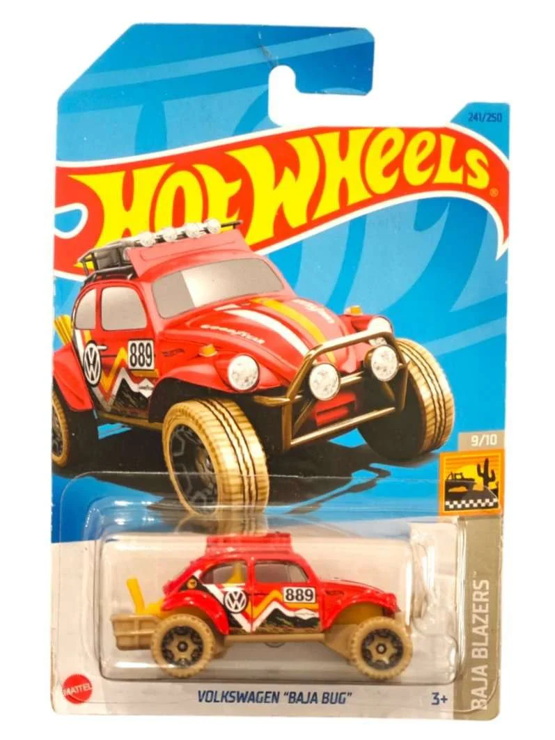 Hotwheels Volkswagen Bajaj Bug Imported Mainline(treasure hunt) 1:64 Scale