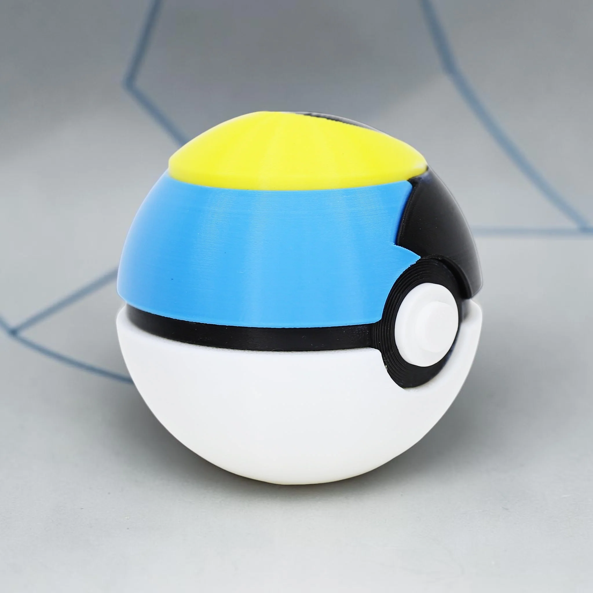Pokemon Premium Ultra pokéball Replica | 3D Printed Collectible Storage Container - Image 3