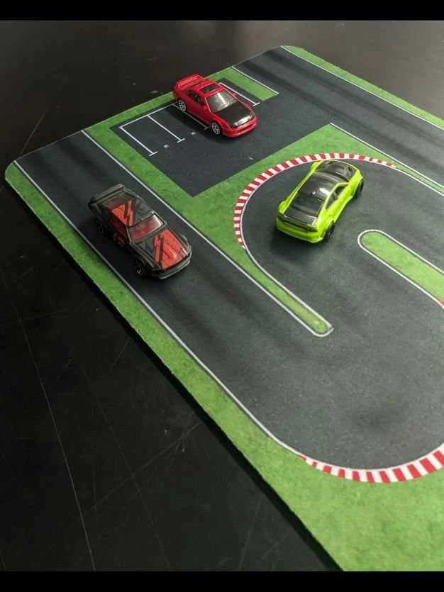 Race Track Desktop Diorama Mat 1:64 - Image 2