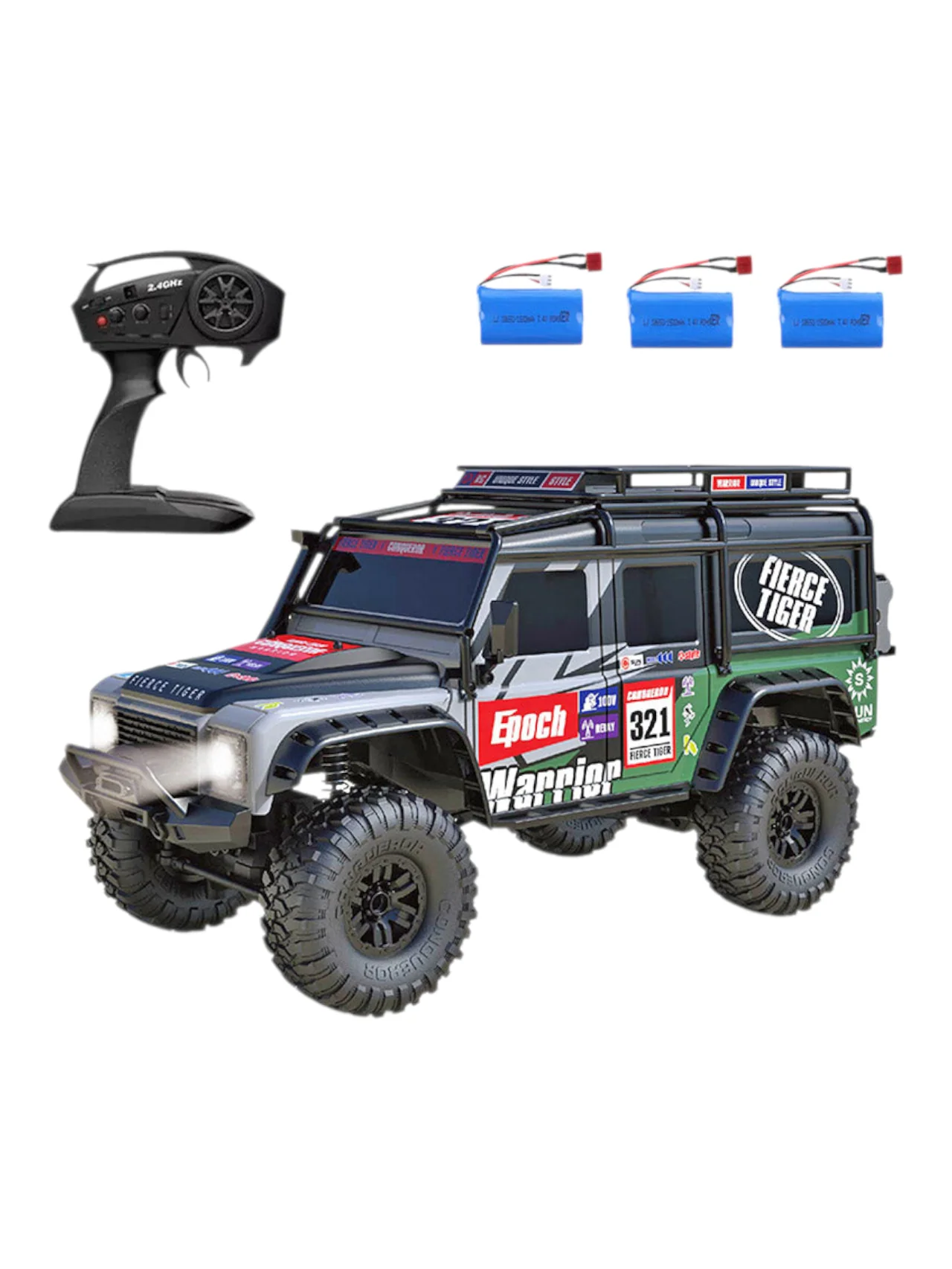 Racing Rally Car Front Rear Independent Suspension System Proportional Throttle & Steering Control Off-Road Climbing  Beast  1:10 Scale 2.4G 4WD 4×4 Remote Control car - Image 6