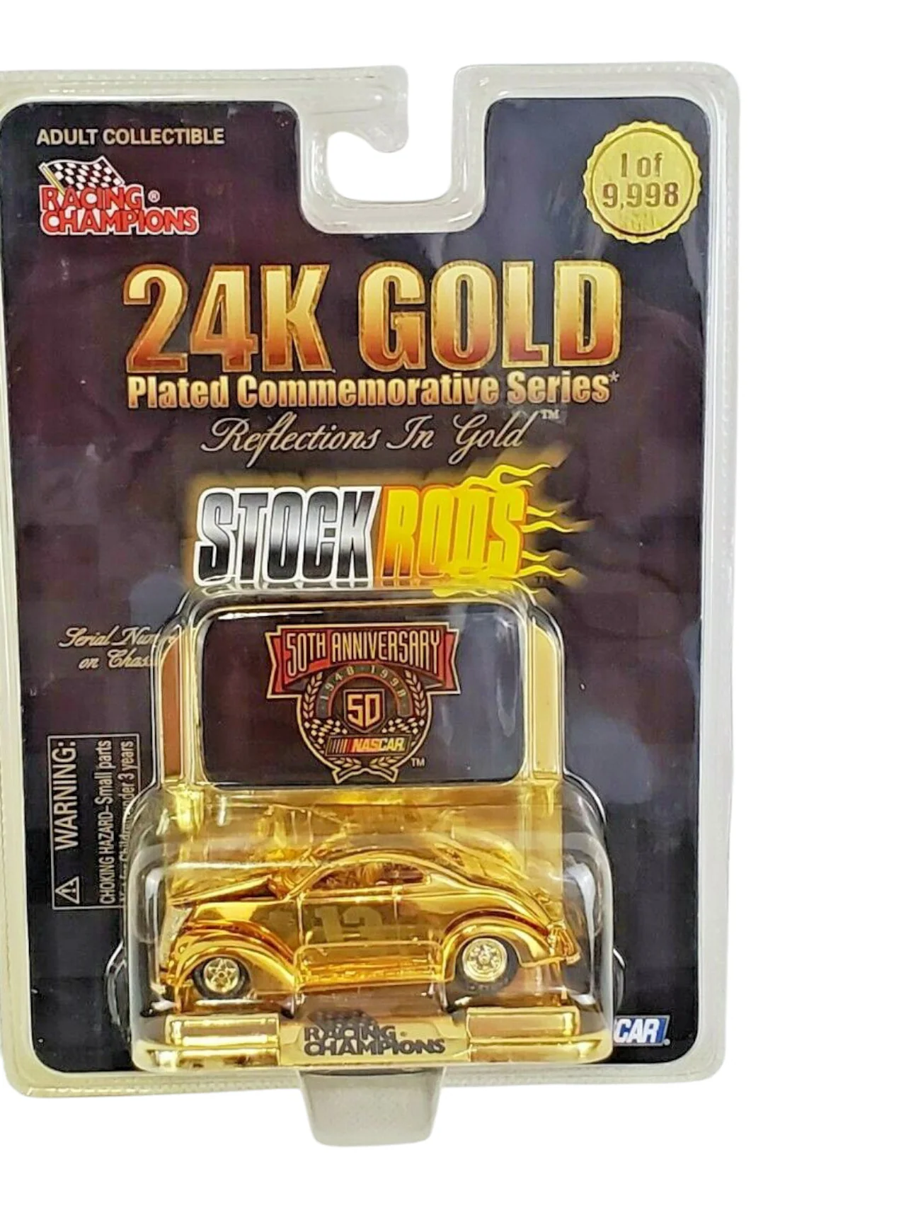 Racing Champions 24k gold plated commemorative series