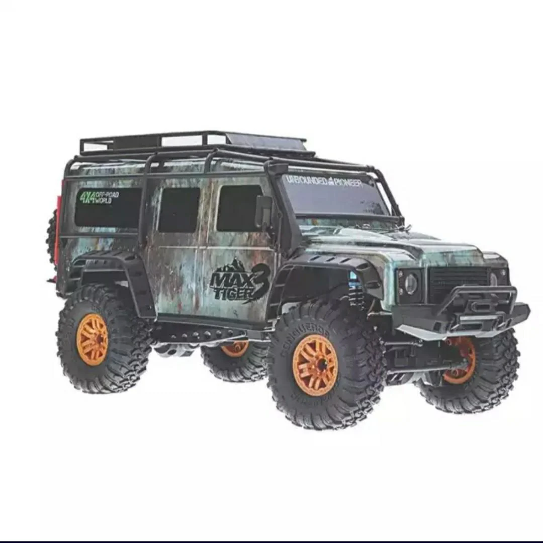 Racing Rally Max 4×4 Tiger 2.4G Radio Control High speed 15Km/H Digital Proportional Speed Control, Steering Control Front/ Back Advance Suspension System TPR Rubber High Grip Tyres with ingress protection 1:10 Scale Remote Control car - Image 6