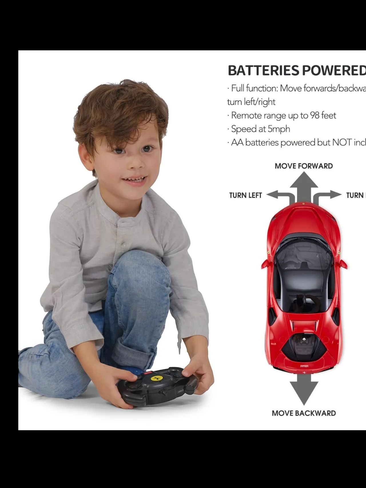 Rastar Ferrari SF90 Stradale Remote Control 1:14 Scale - Image 10