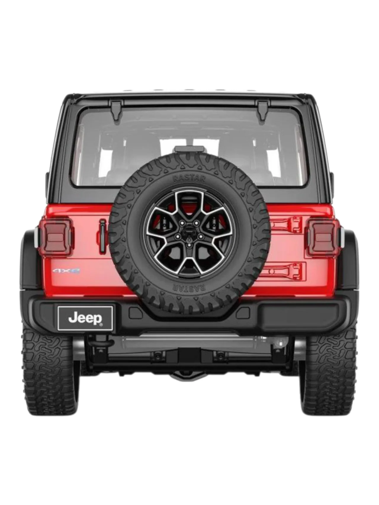 Rastar Jeep Wrangler Rubicon 4xe 1:24 Scale Diecast - Image 9