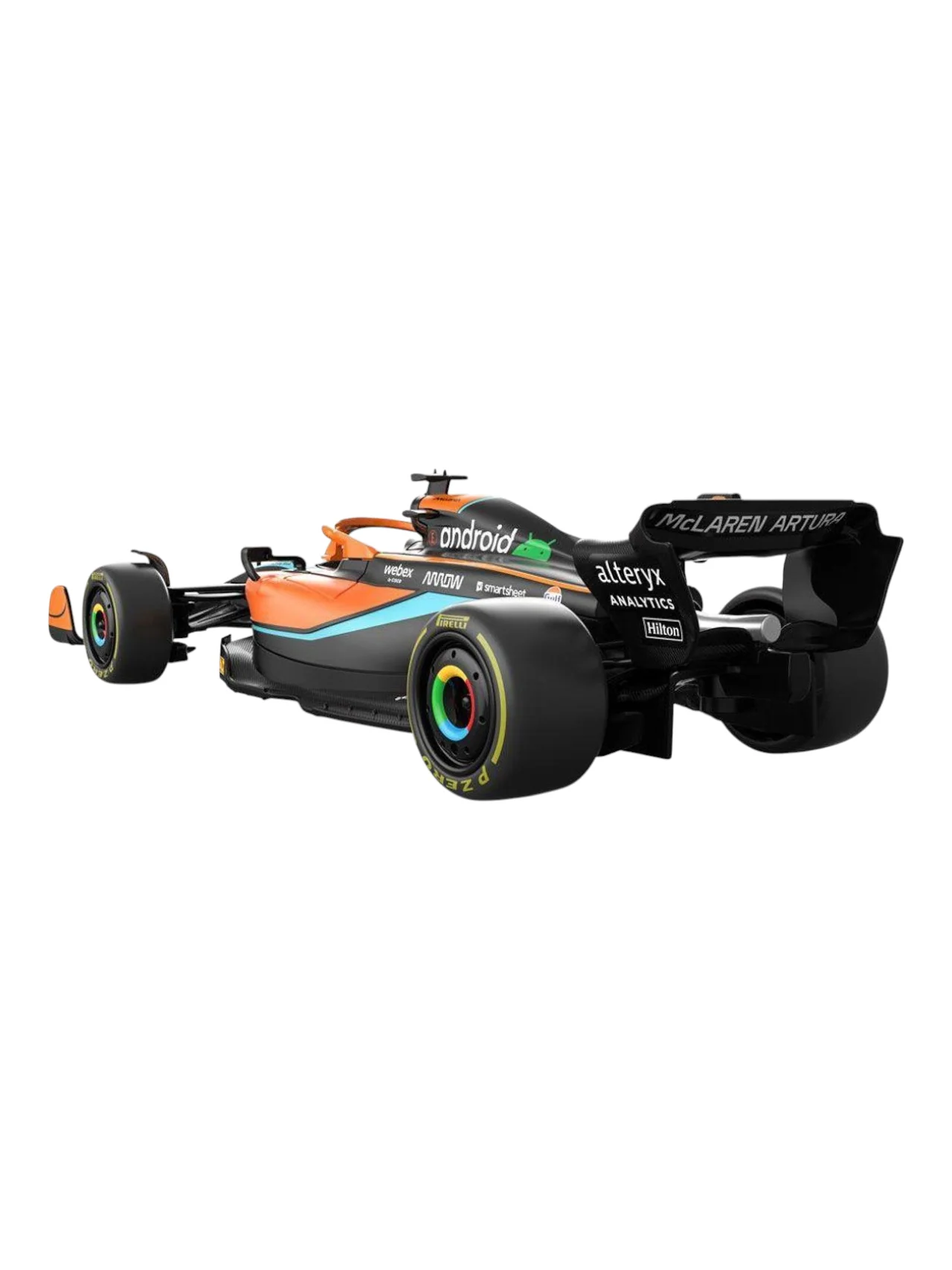Rastar Formula 1 Mclaren MCL36 2022 Emilia Romagna Grand Prix 1:24 Scale Diecast - Image 3