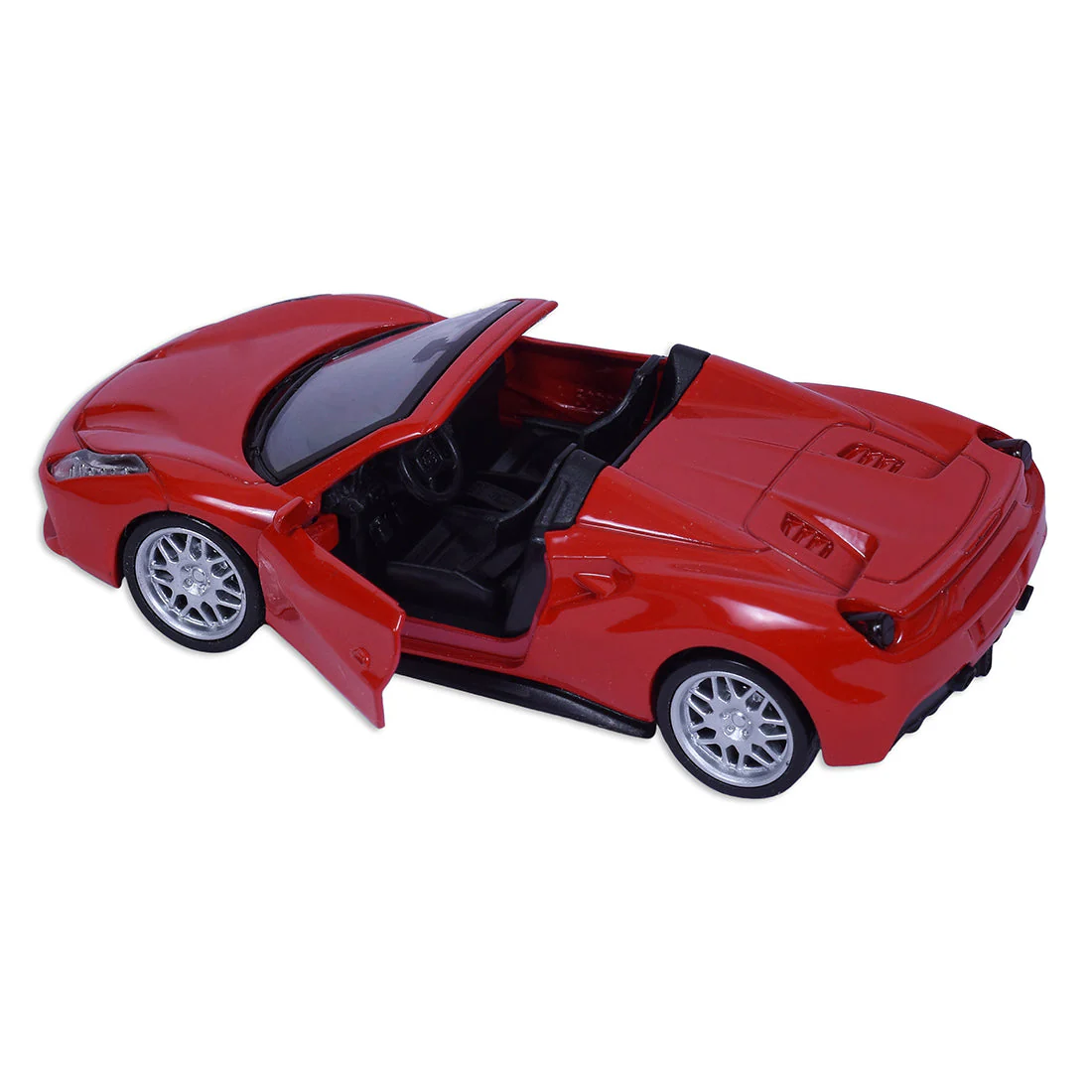 Road Burner Metal Racers Ferrari Pull Back - Image 3