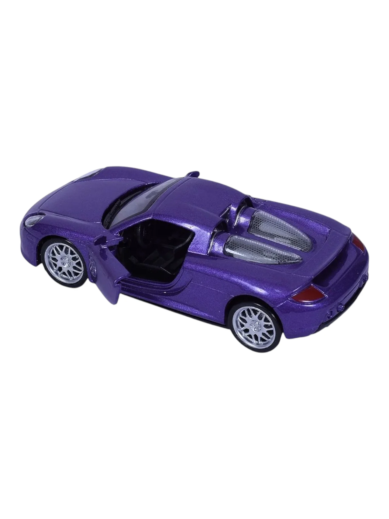 Road Burner Metal Racers Porsche Carrera Pull Back - Image 4