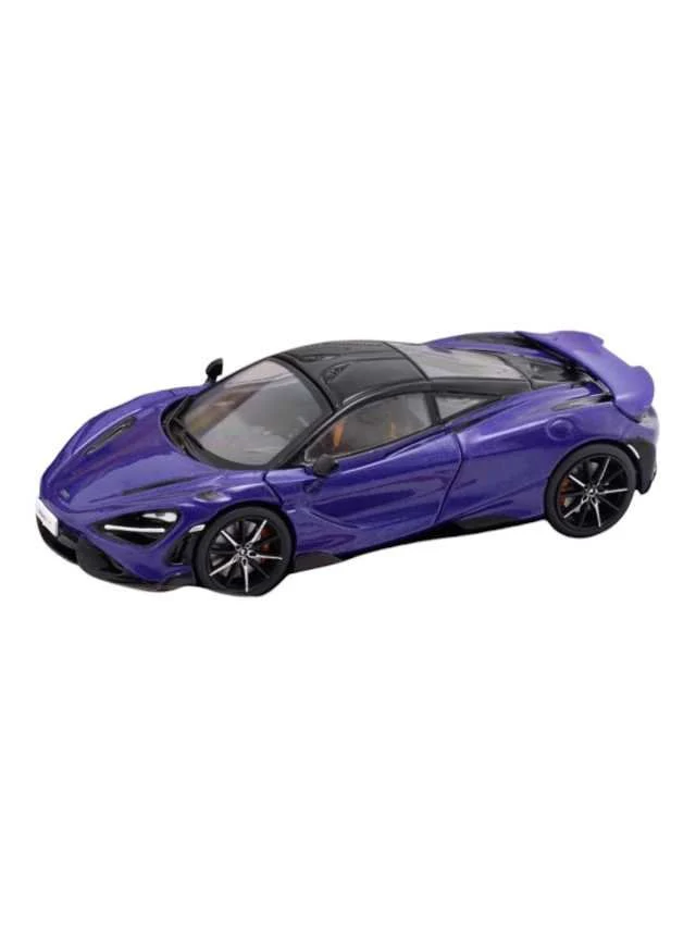 Solido 1:43 2002 McLaren 765 Lt in latana purple Diecast scale model car - Image 2