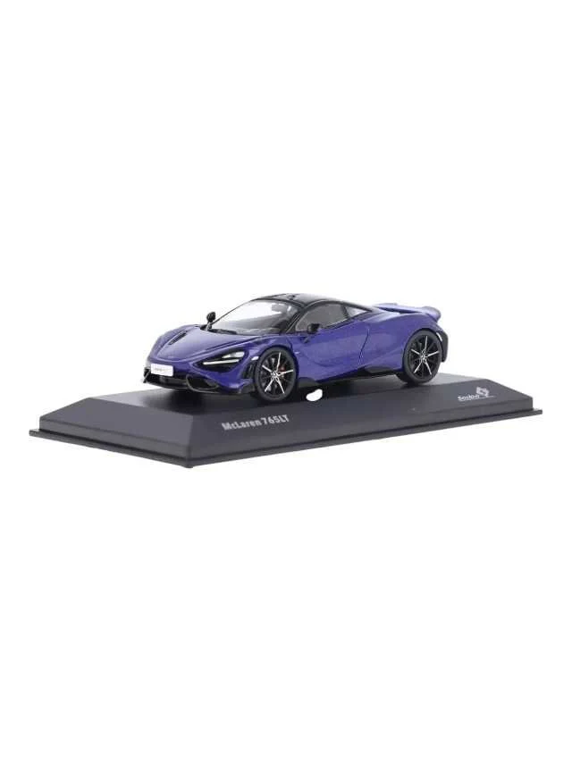 Solido 1:43 2002 McLaren 765 Lt in latana purple Diecast scale model car - Image 5