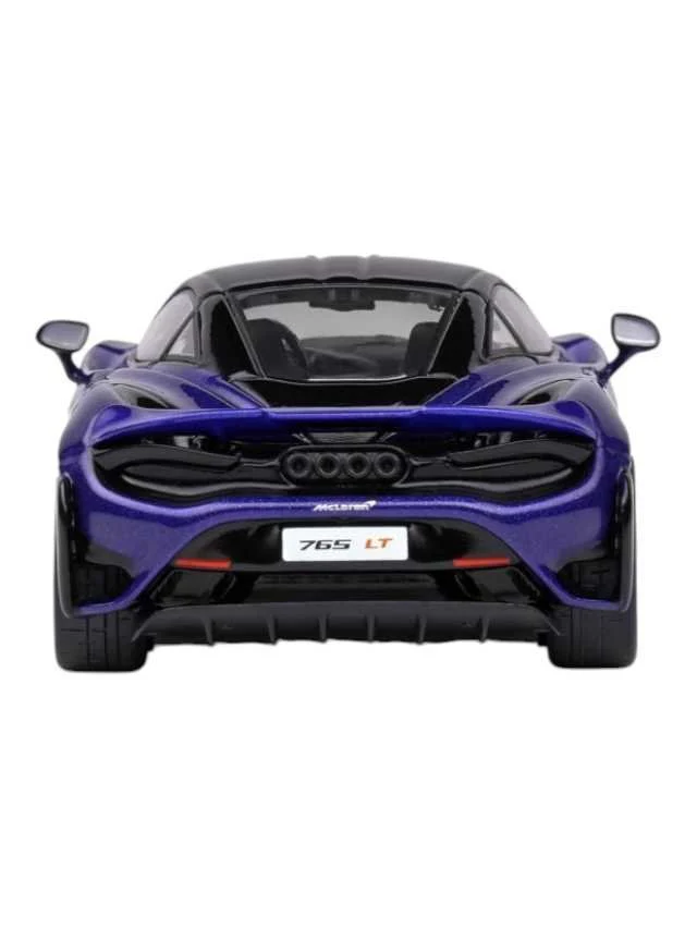 Solido 1:43 2002 McLaren 765 Lt in latana purple Diecast scale model car - Image 6