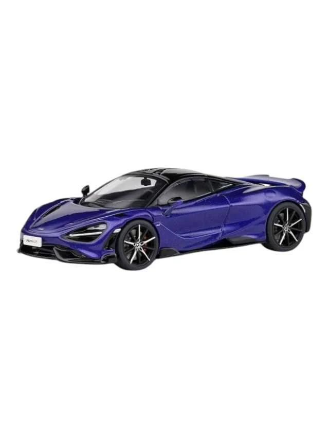 Solido 1:43 2002 McLaren 765 Lt in latana purple Diecast scale model car - Image 8