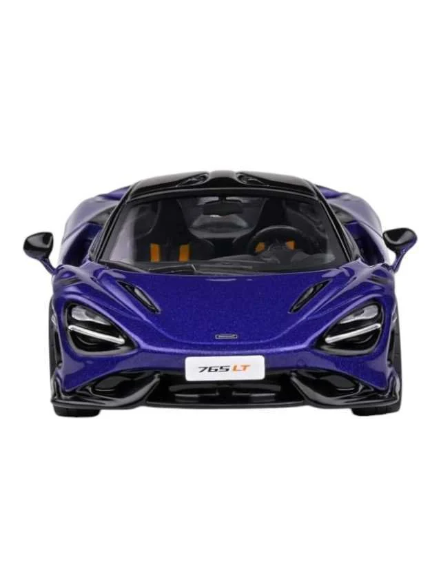 Solido 1:43 2002 McLaren 765 Lt in latana purple Diecast scale model car - Image 9