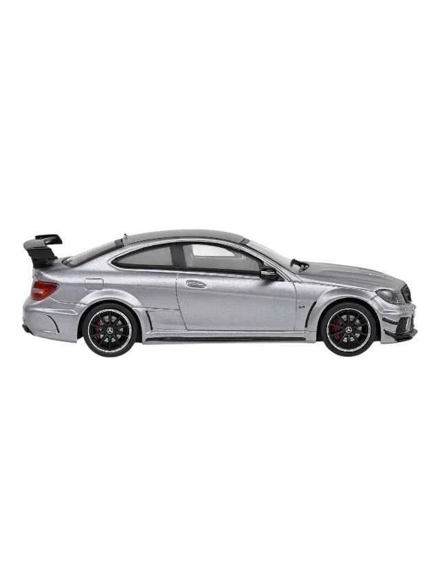 Solido 1:43 Mercedes C63 AMG Black Series -Grey Metallic Matt-2011 Diecast scale model car - Image 6