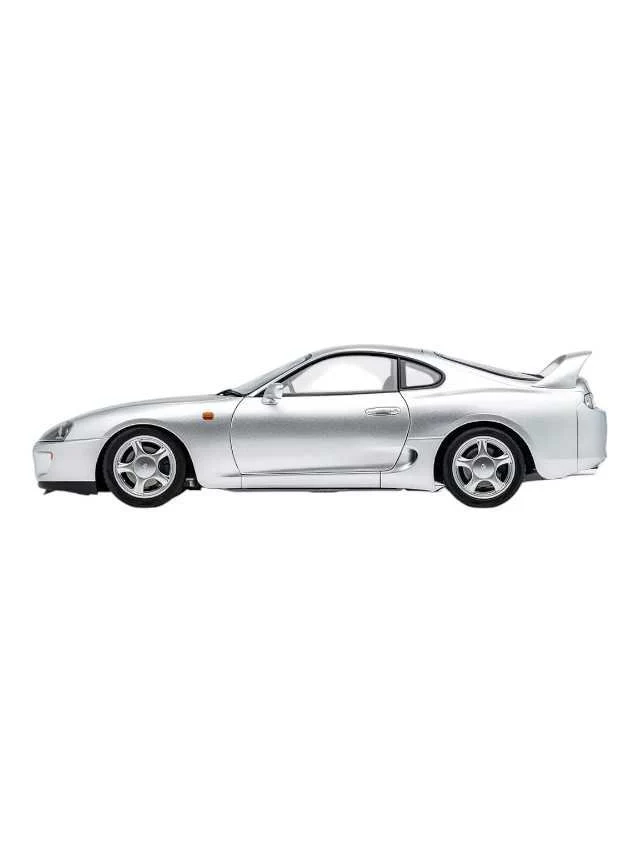 Solido 1:43 Toyota supra Mkiv silver 2002 Diecast scale model car - Image 2