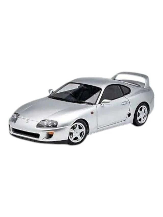 Solido 1:43 Toyota supra Mkiv silver 2002 Diecast scale model car - Image 4