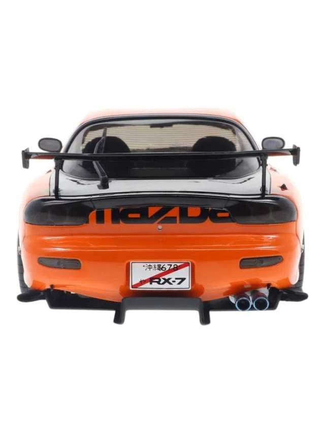 Solido Mazda rx7 Fd Rs Orange 1994 1:18 Diecast scale model car - Image 5