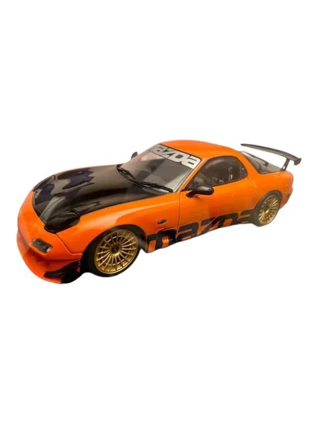 Solido Mazda rx7 Fd Rs Orange 1994 1:18 Diecast scale model car - Image 7