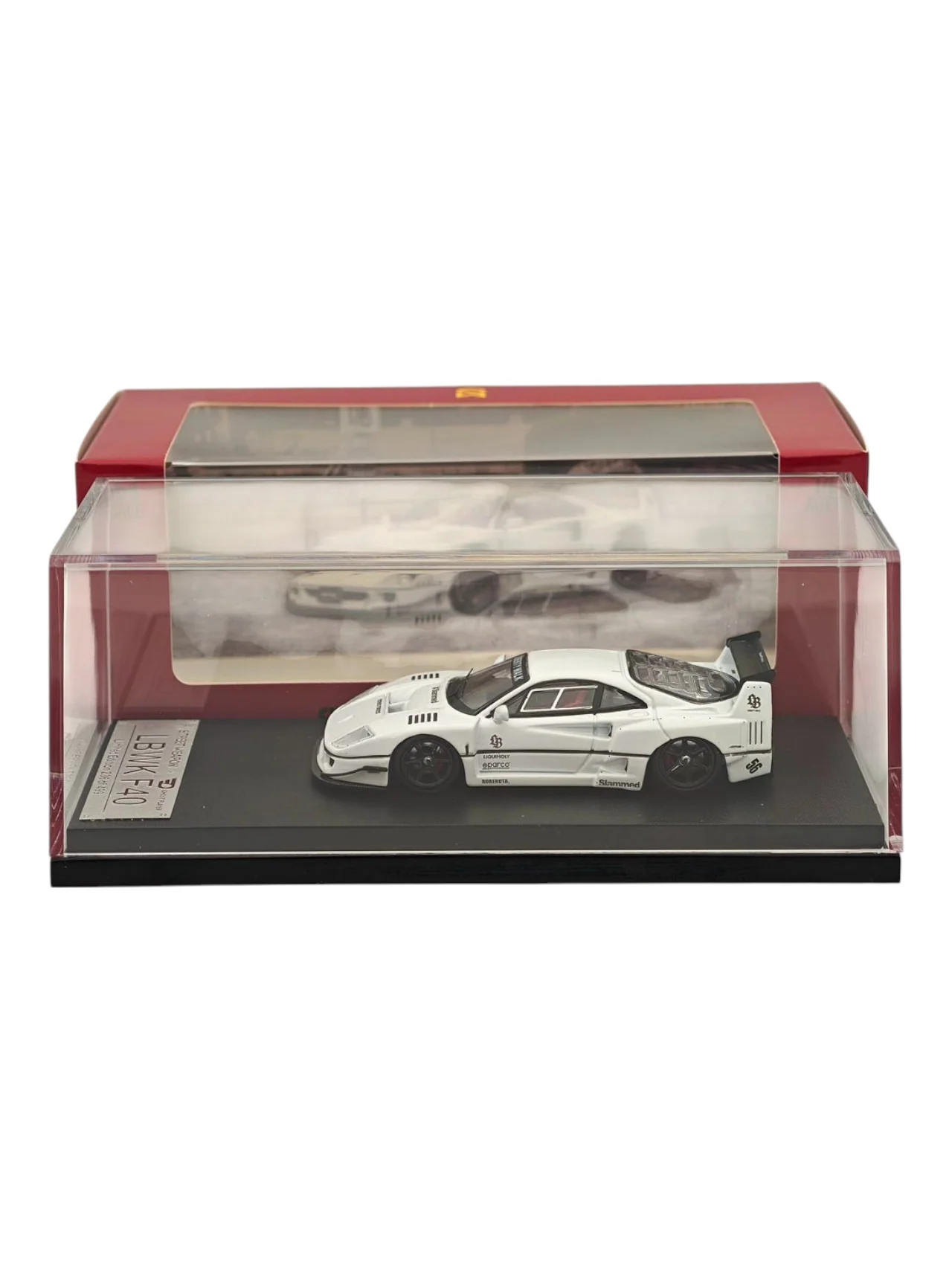 Street Warrior LBWK F40 Premium Diecast 1:64 Scale (With Acrylic Case) - Image 2