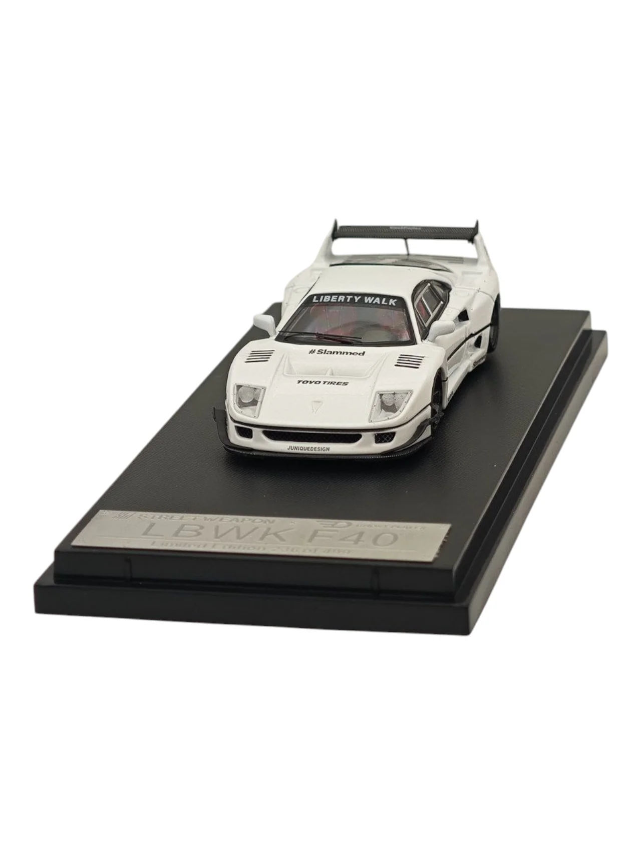 Street Warrior LBWK F40 Premium Diecast 1:64 Scale (With Acrylic Case) - Image 3