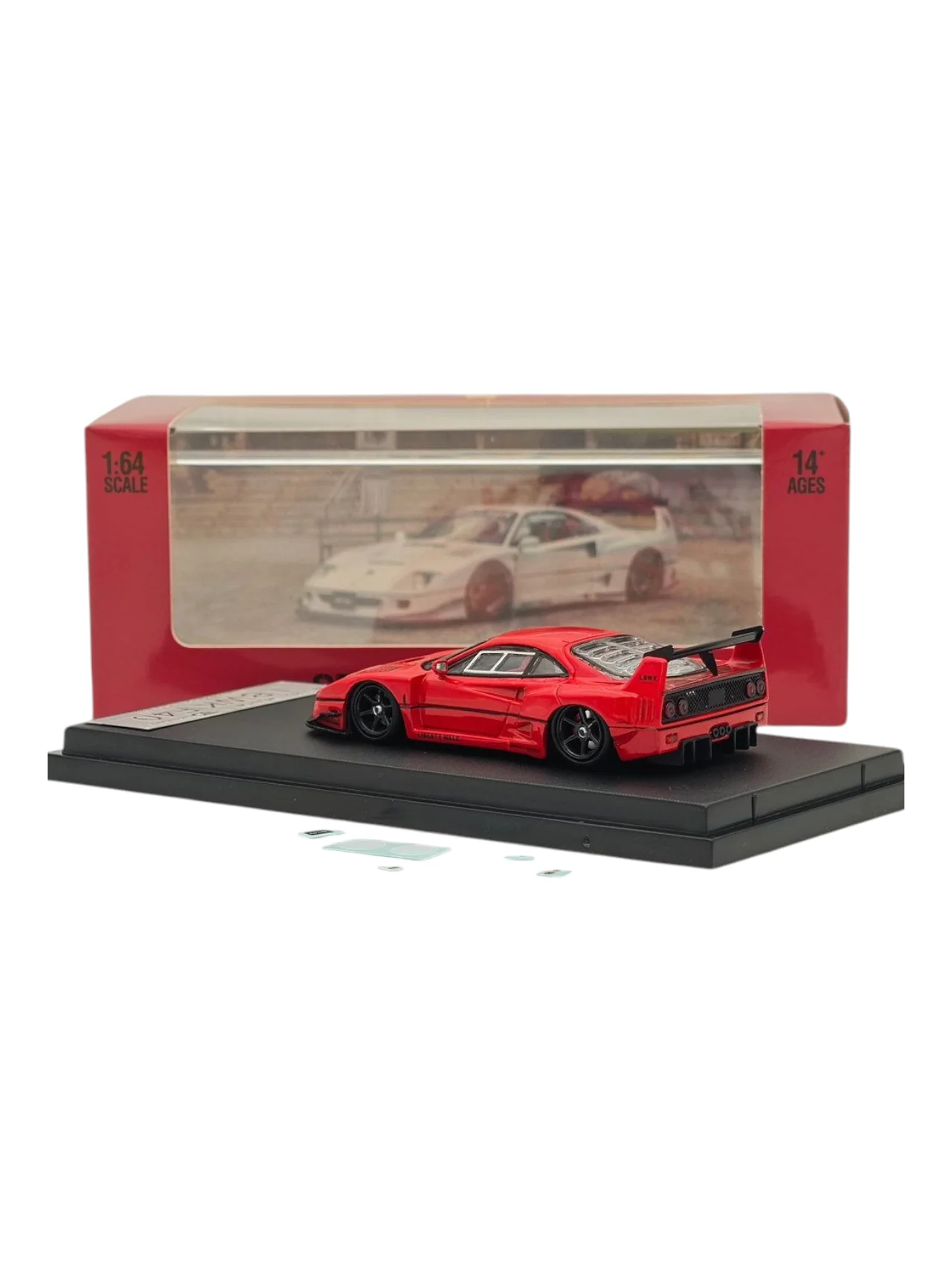 Street Warrior LBWK F40 Premium Diecast 1:64 Scale (With Acrylic Case) - Image 6