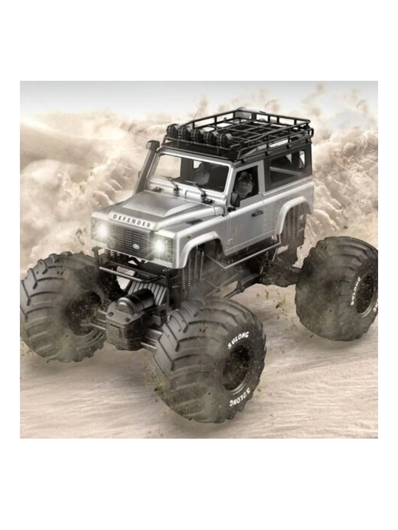 Sulong Land Rover Defender 2.4G Remote Control Off-Road Vehicle 1:12 Scale (box not available) Car used condition - Image 5